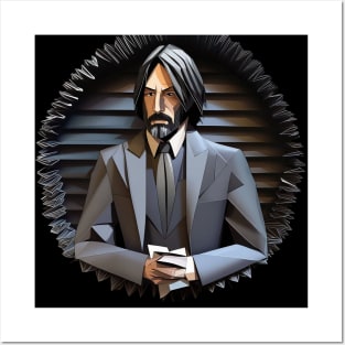 John Wick Origami Posters and Art